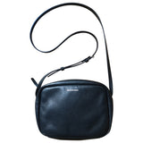 Balenciaga everyday black leather handbag