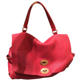 Zanellato red leather handbag