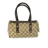 Salvatore Ferragamo brown cloth handbag