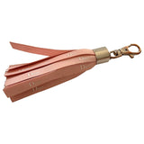 Dior pink cloth bag charms