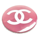 Chanel cc pink metal pins & brooches