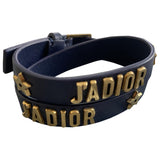 Dior j'adior blue leather bracelets