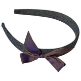 Dior blue cloth hair accessories