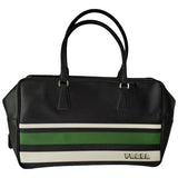 Prada mirage black leather handbag