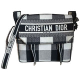 Dior diorcamp black cloth handbag