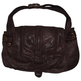 Zadig & Voltaire brown leather handbag
