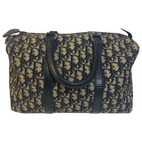 Dior bowling blue cloth handbag