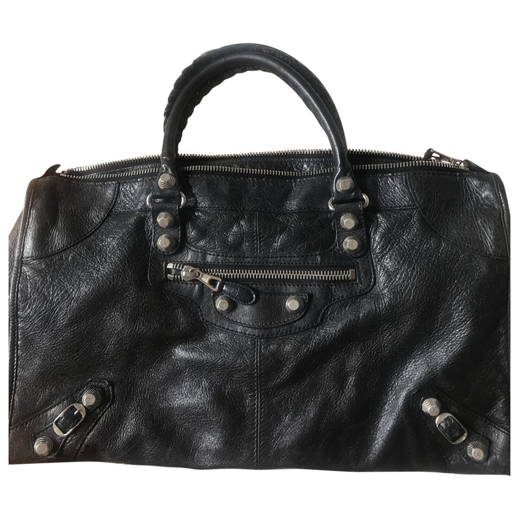 Balenciaga work black leather handbag – Luxify Marketplace