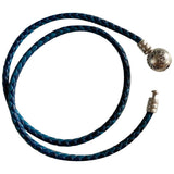 Pandora blue leather bracelets