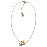 Dior silver metal necklaces