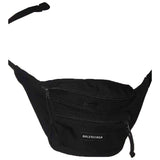 Balenciaga black polyester bag