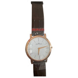 Jaeger-lecoultre master ultra thin white pink gold watch