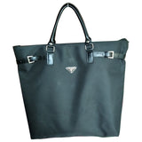 Prada black cloth handbag