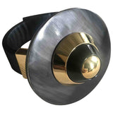 Marni black leather bracelets