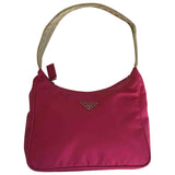 Prada tessuto  pink cloth handbag