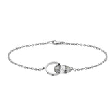 Cartier love silver white gold bracelets