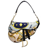 Dior saddle multicolour cloth handbag