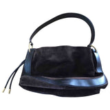 Bally brown suede handbag