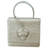 Loewe barcelona beige leather clutch bag