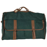 Polo Ralph Lauren green leather bag