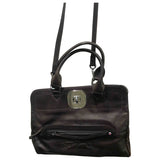 Longchamp gatsby brown leather handbag