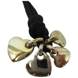 Pomellato multicolour yellow gold pendants