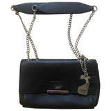 Guess black leather handbag