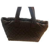 Chanel coco cocoon brown leather handbag