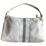 Bally white polyester handbag