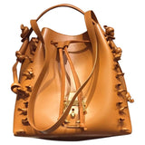 Paula Cademartori brown leather handbag