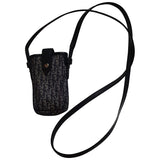 Dior blue cloth clutch bag
