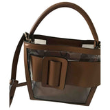 Boyy brown leather handbag