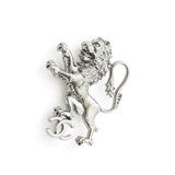 Chanel silver metal pins & brooches
