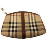 Burberry beige cloth clutch bag