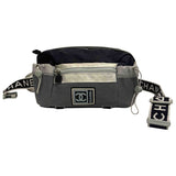 Chanel black cloth handbag