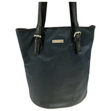Burberry navy cloth handbag