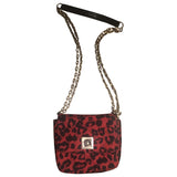 Msgm red polyester handbag