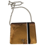 Prada gold glitter handbag