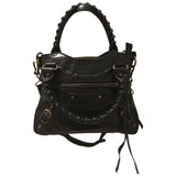 Balenciaga city black leather handbag