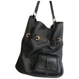 Lancel 1er flirt black leather handbag