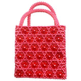 Shrimps antonia pink plastic handbag
