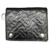 Burberry black leather case