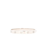 Cartier love silver white gold bracelets