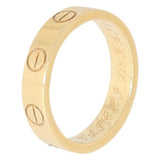 Cartier love gold yellow gold rings