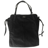 Burberry black cloth handbag