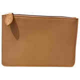 Alaïa camel leather clutch bag