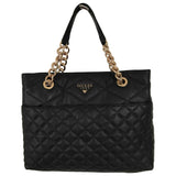 Guess black leather handbag