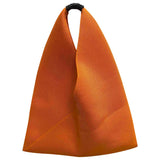 Mm6 orange polyester handbag