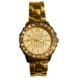 Guess gold steel watch