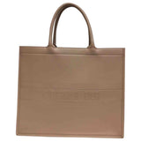 Dior book tote pink leather handbag
